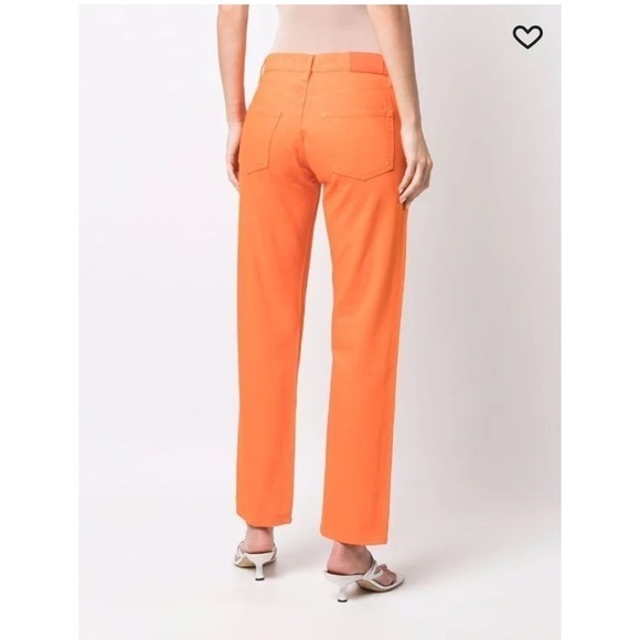 FRAME
Le Slouch High Waist Straight Leg Jeans -
Orange Crush - Picture 2 of 14
